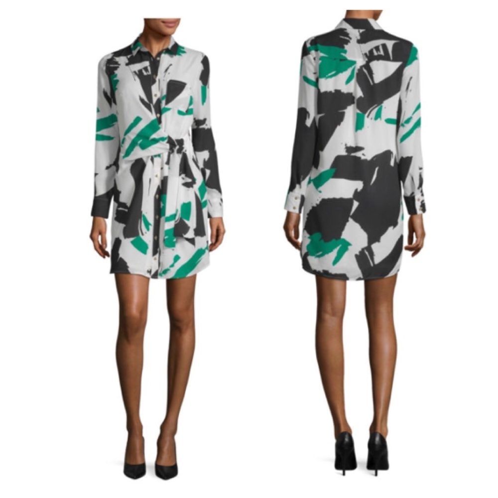 NWT Worthington Long Sleeves Shirt Dress